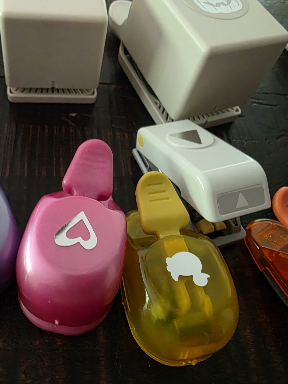 Assorted Craft Paper Punches - Multi-Color Set - Picture 2 of 4